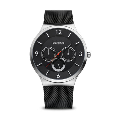 Bering Herren Armbanduhr Classic 41 mm Armband Milanaise 33441-102